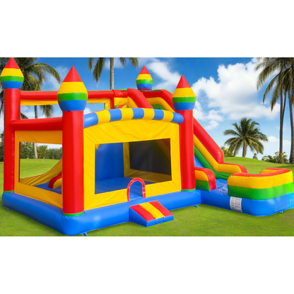 18FT Rainbow Castle Combo - Pre Order Today!