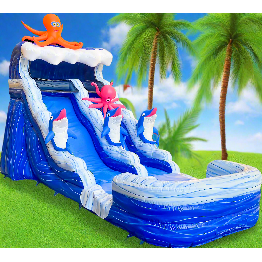 22FT Ocean Adventure Detachable Slide - Pre-Order Today!