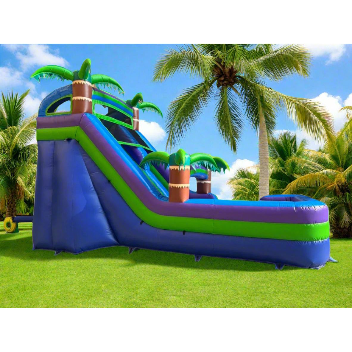 14FT Purple Paradise Splash Water Slide - Pre Order Today!