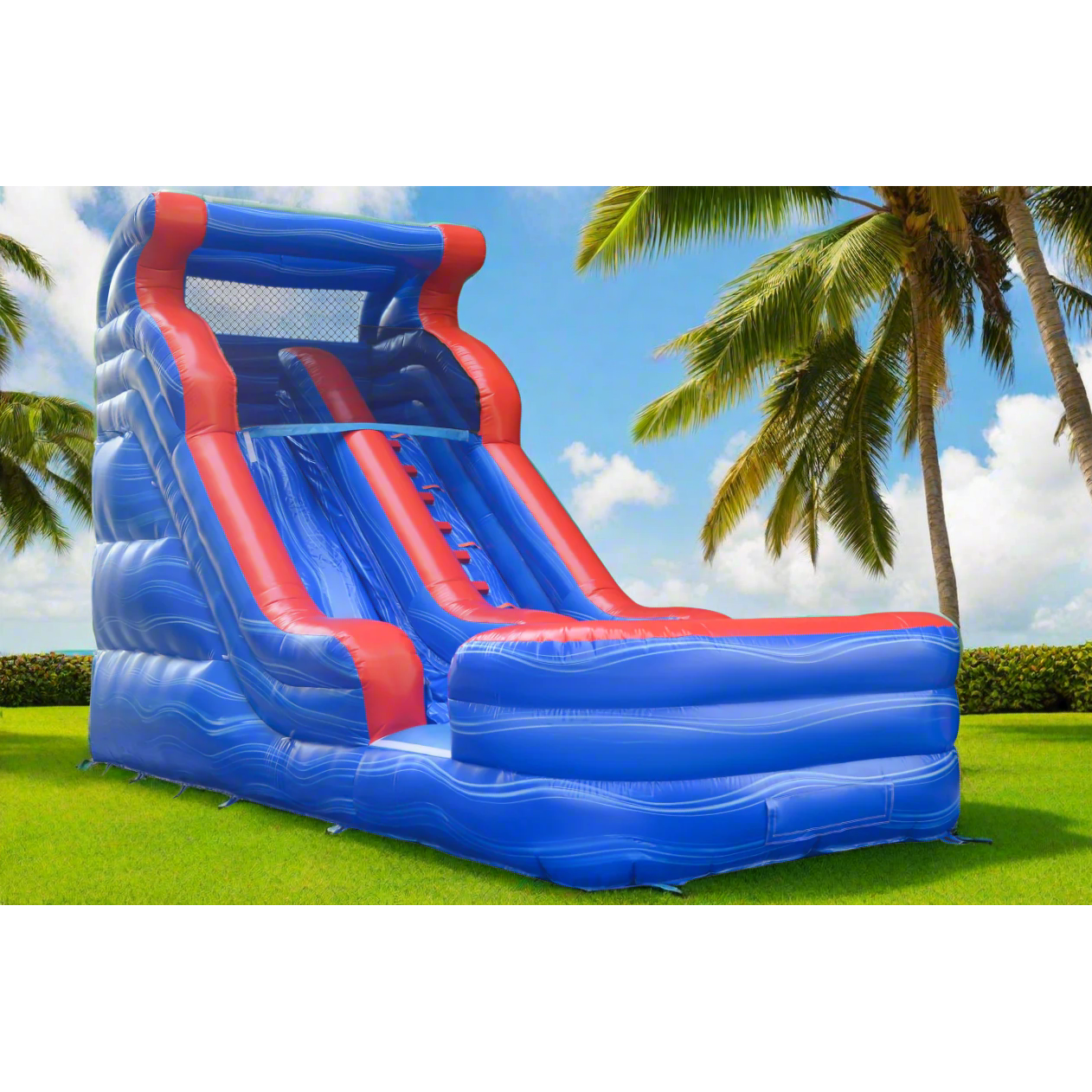 16FT Blue Wave Wet/Dry Waterslide - 11168